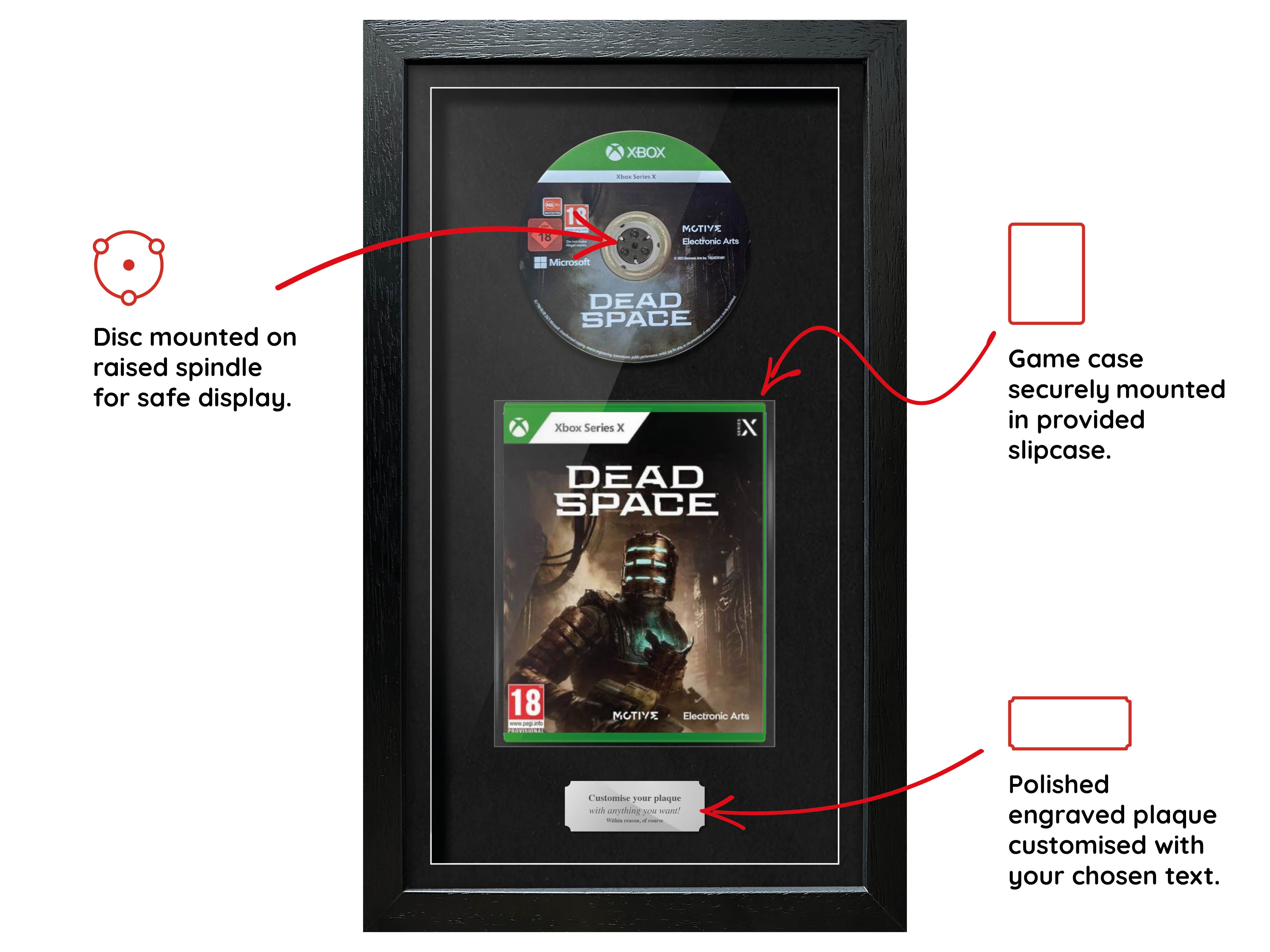 Dead Space (Xbox Series) Exhibition Range Framed Game