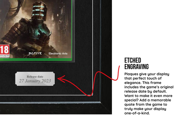 Dead Space (Xbox Series) Exhibition Range Framed Game