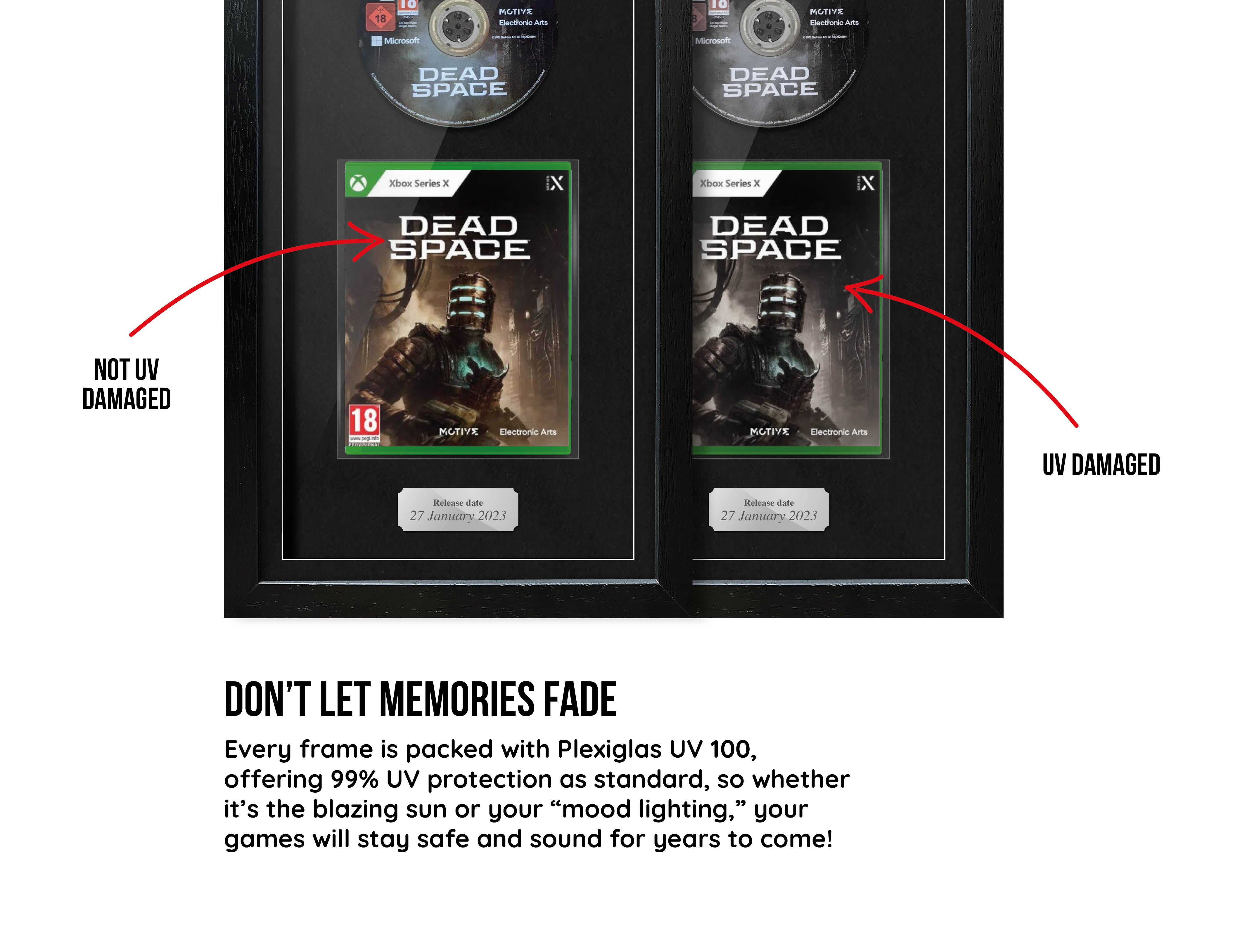 Dead Space (Xbox Series) Exhibition Range Framed Game