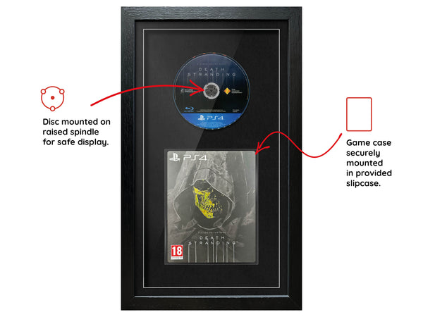 Death Stranding - Limited Sleeve Edition (PS4) Exhibition Range Framed Game