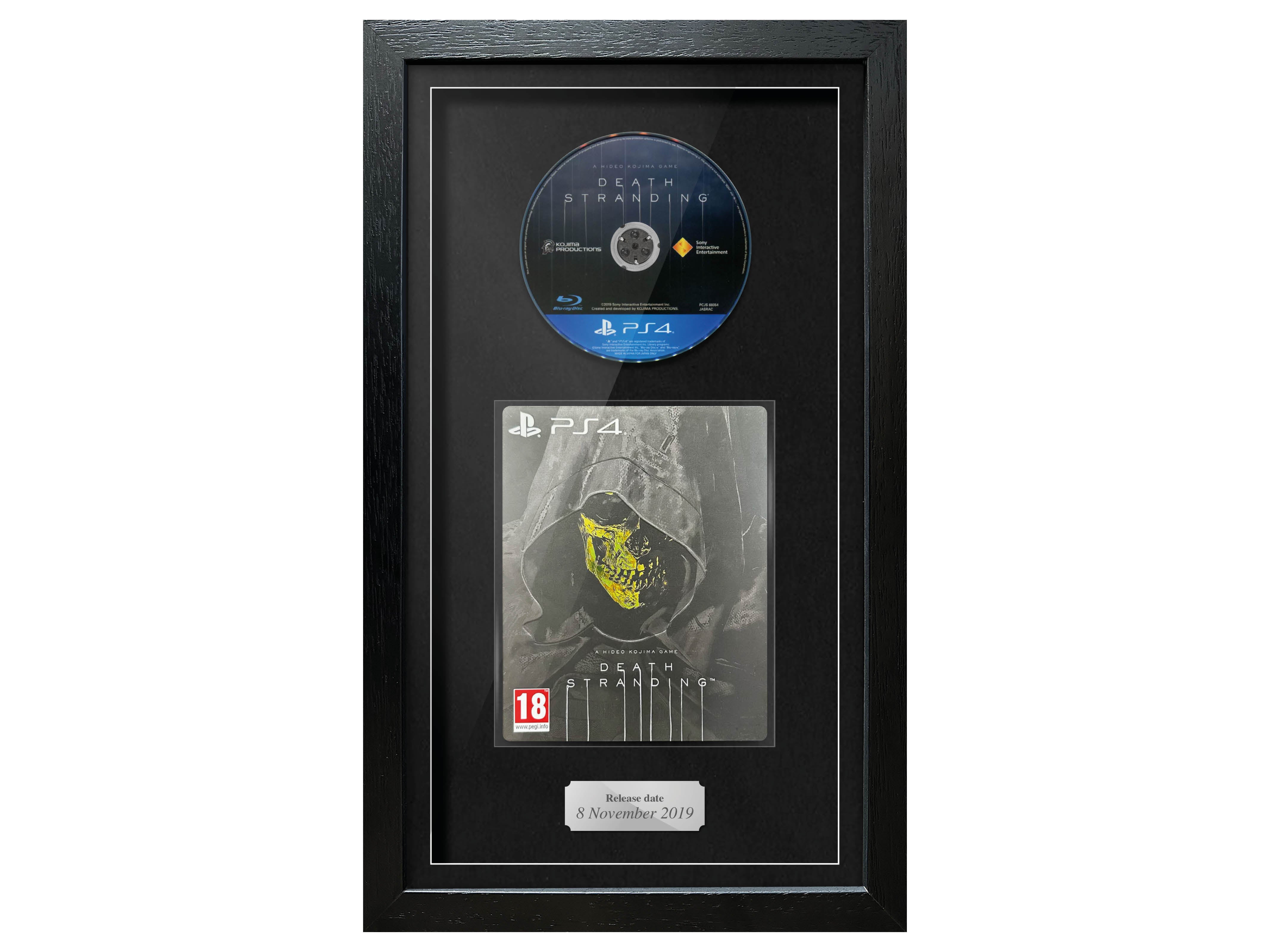 Death Stranding - Limited Sleeve Edition (PS4) Exhibition Range Framed Game