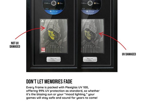 Death Stranding - Limited Sleeve Edition (PS4) Exhibition Range Framed Game