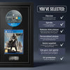 Destiny PS4 frame with game supplied and release date plaque, shown with what is included