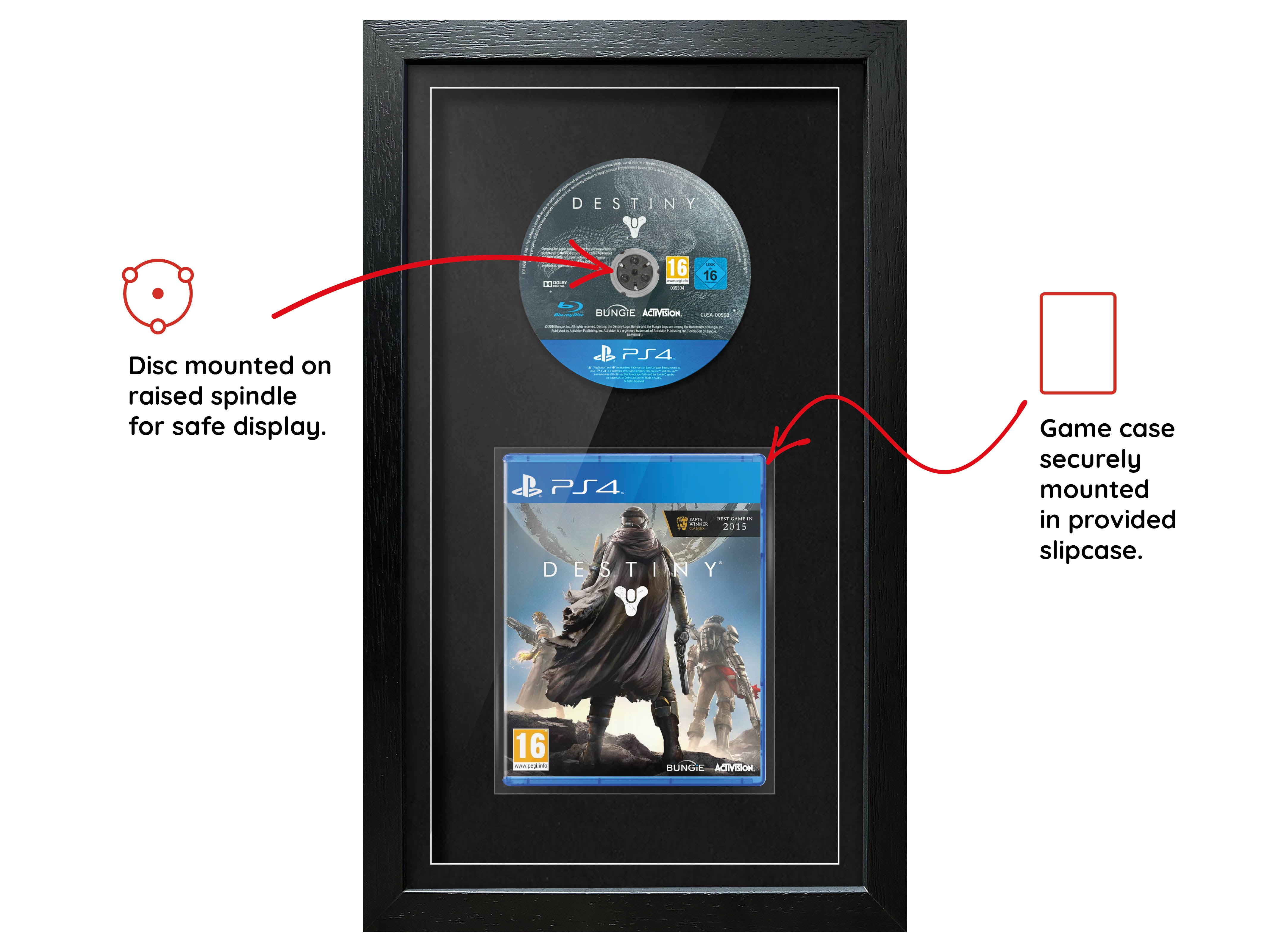 Destiny (PS4) Exhibition Range Framed Game