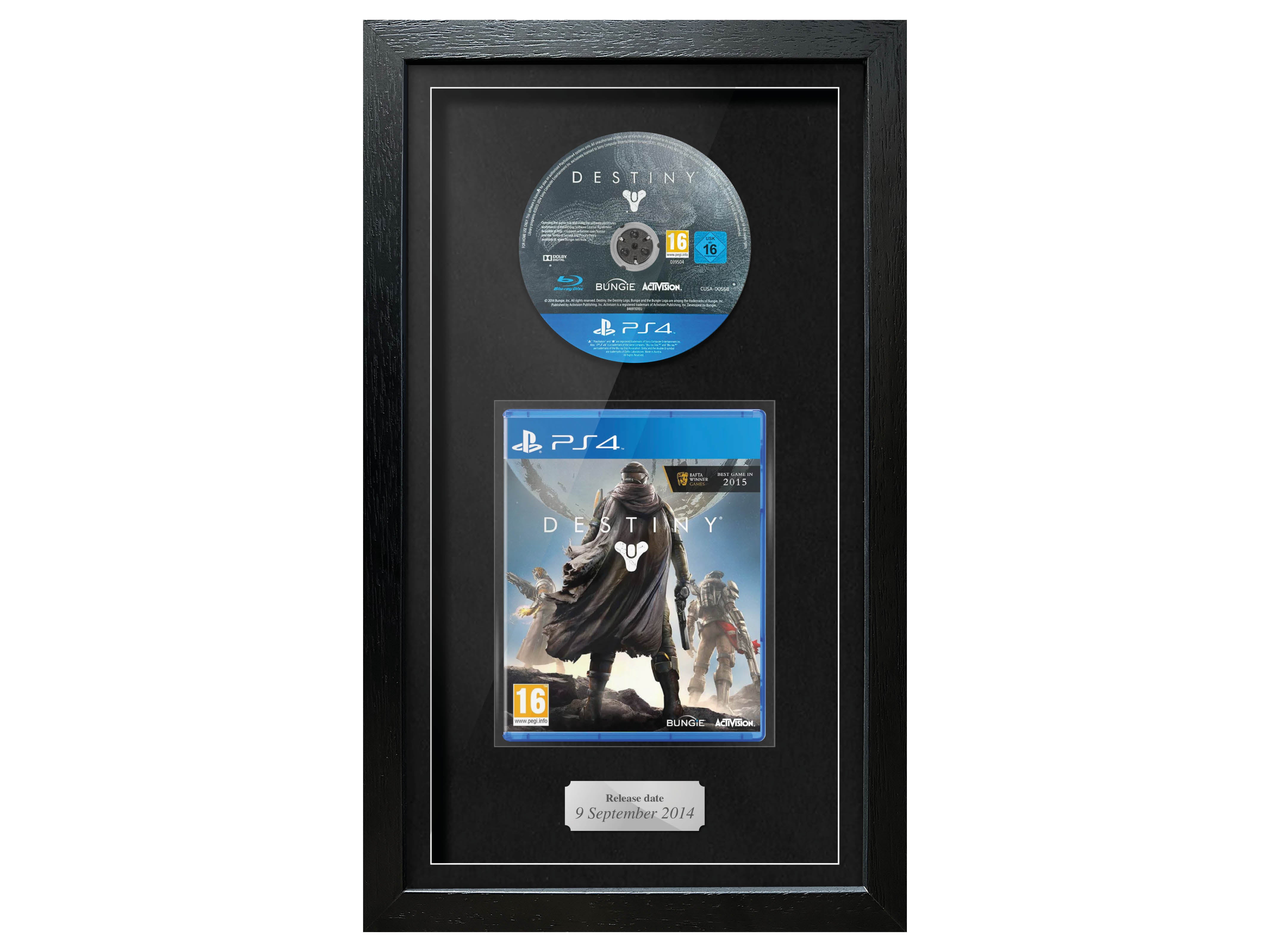Destiny (PS4) Exhibition Range Framed Game