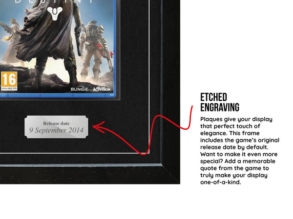 Destiny (PS4) Exhibition Range Framed Game