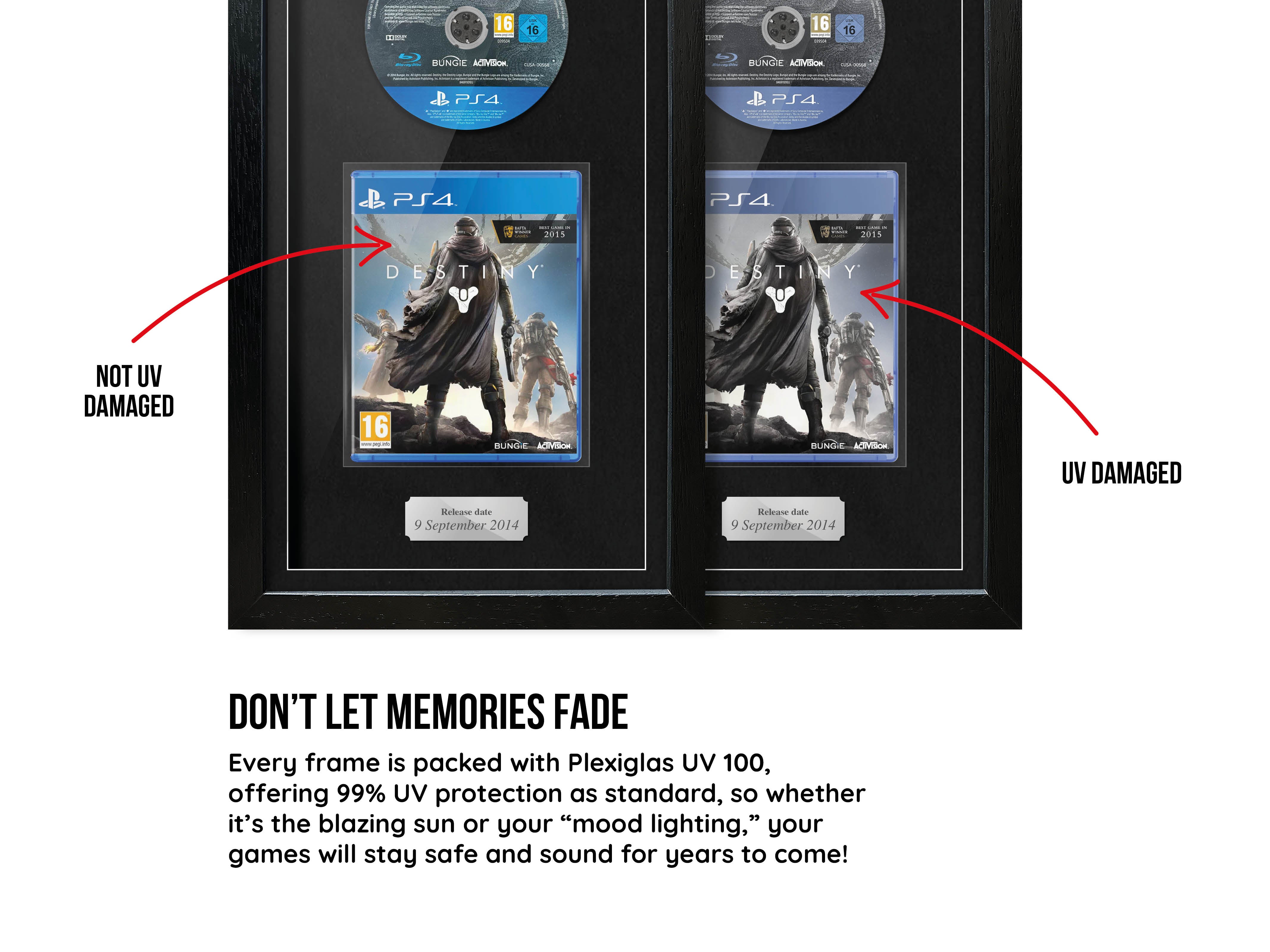 Destiny (PS4) Exhibition Range Framed Game