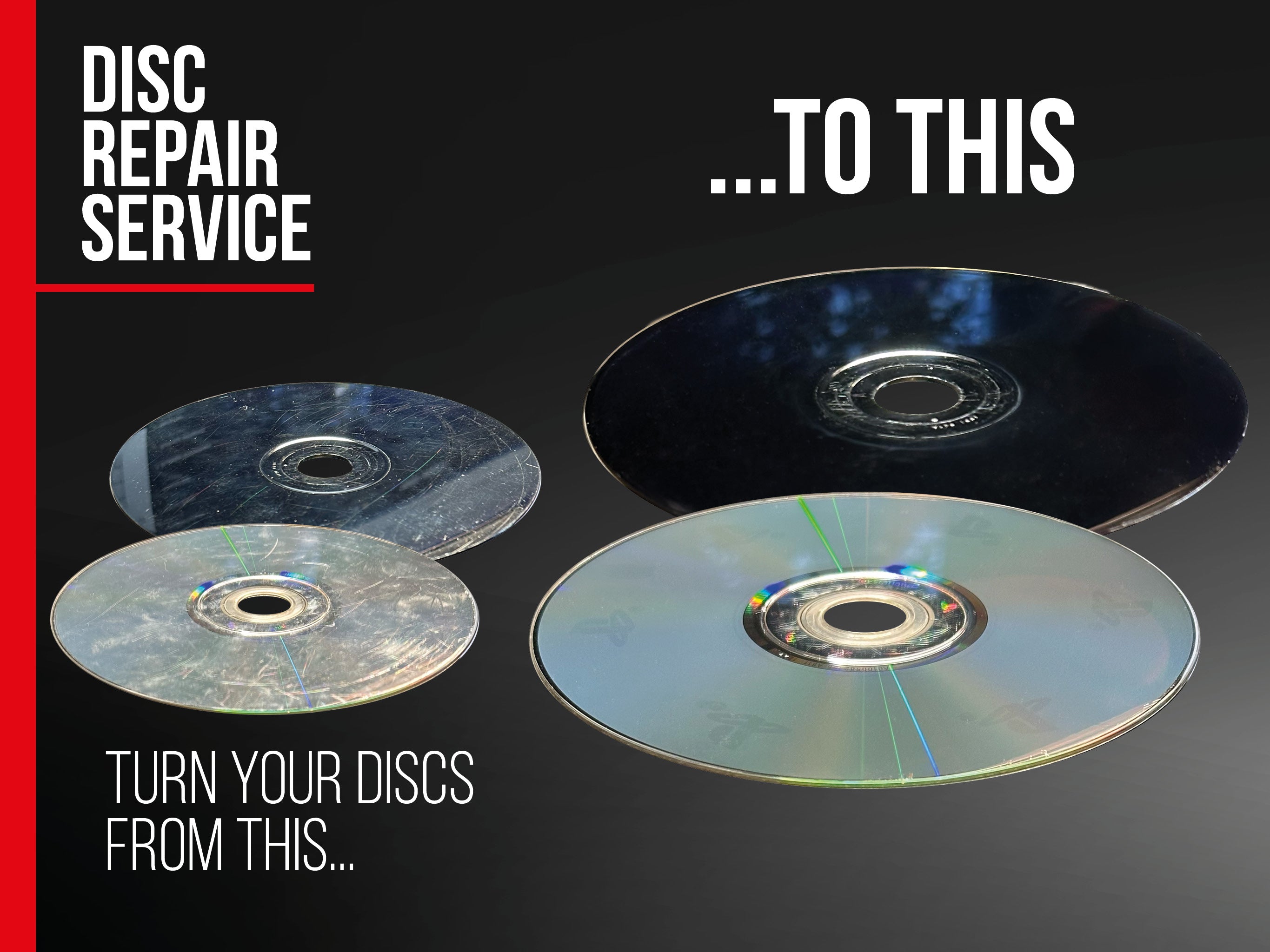 Disc Repair Service (UK only)