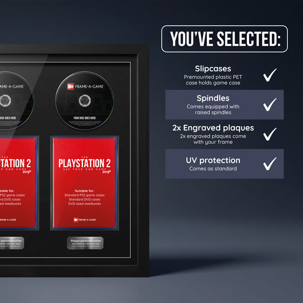 Use Your Own PlayStation Games Duo Display Frame