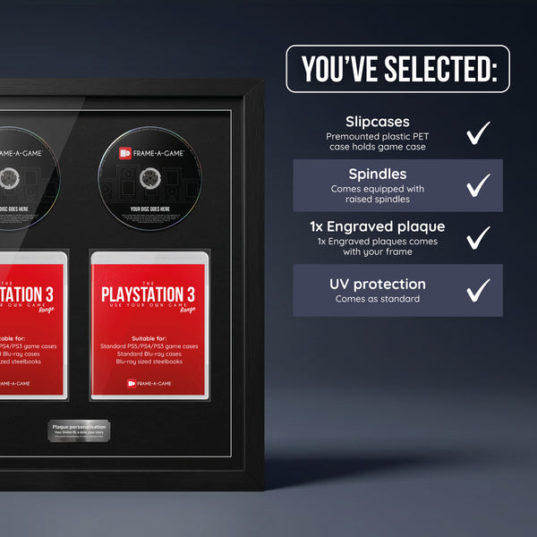 Use Your Own PlayStation Games Duo Display Frame