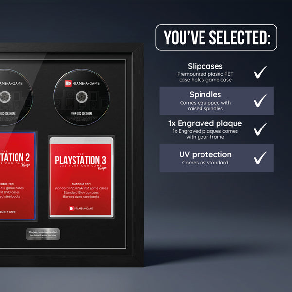 Use Your Own PlayStation Games Duo Display Frame