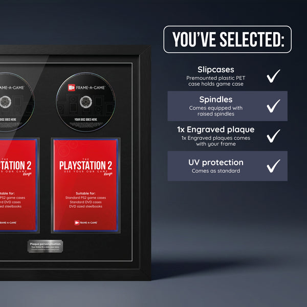 Use Your Own PlayStation Games Duo Display Frame