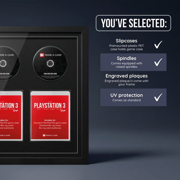 Use Your Own PlayStation Games Duo Display Frame
