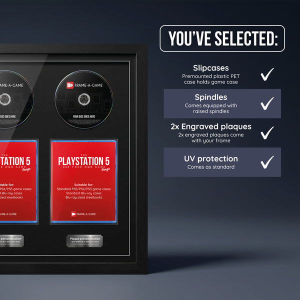 Use Your Own PlayStation Games Duo Display Frame