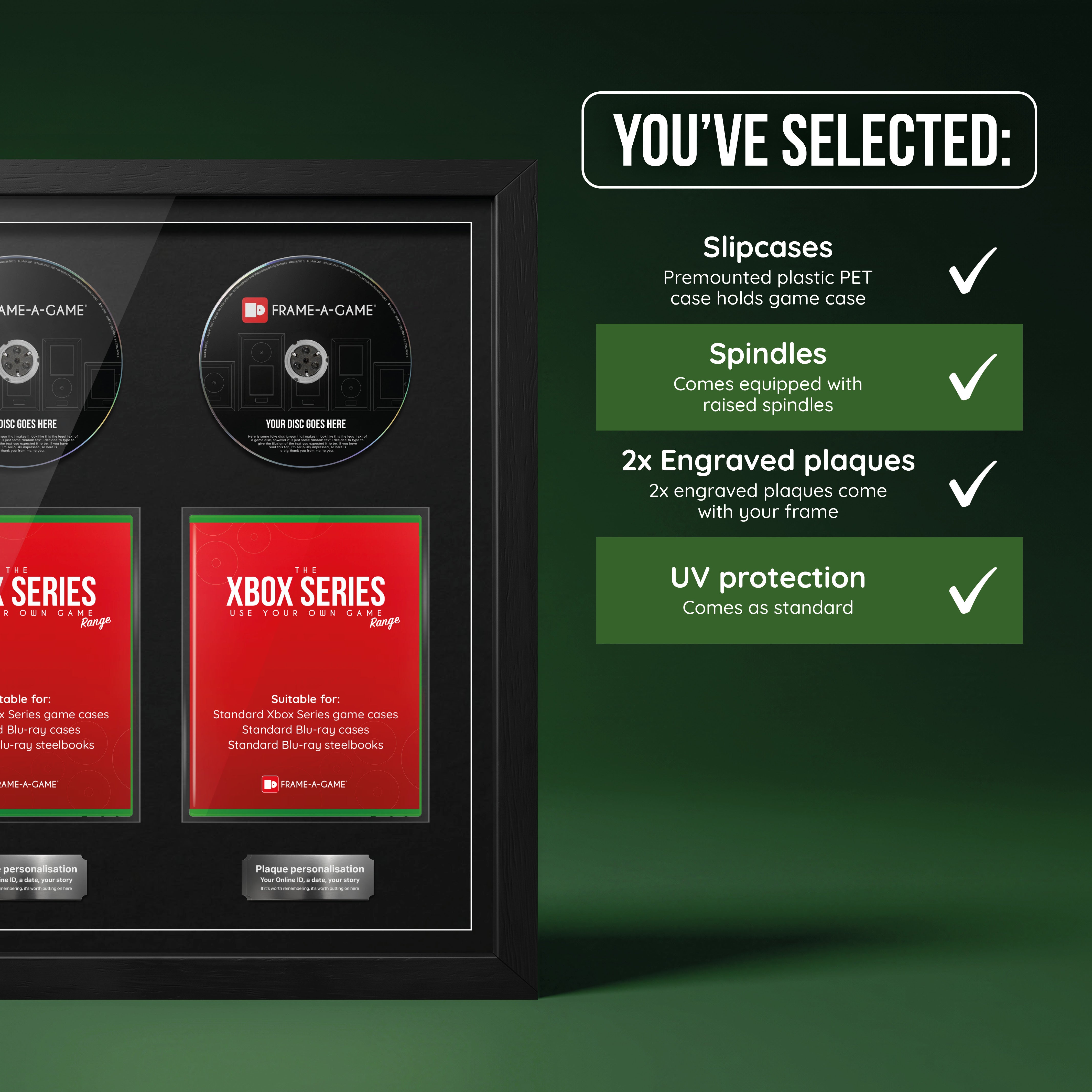 Use Your Own Xbox Games Duo Display Frame