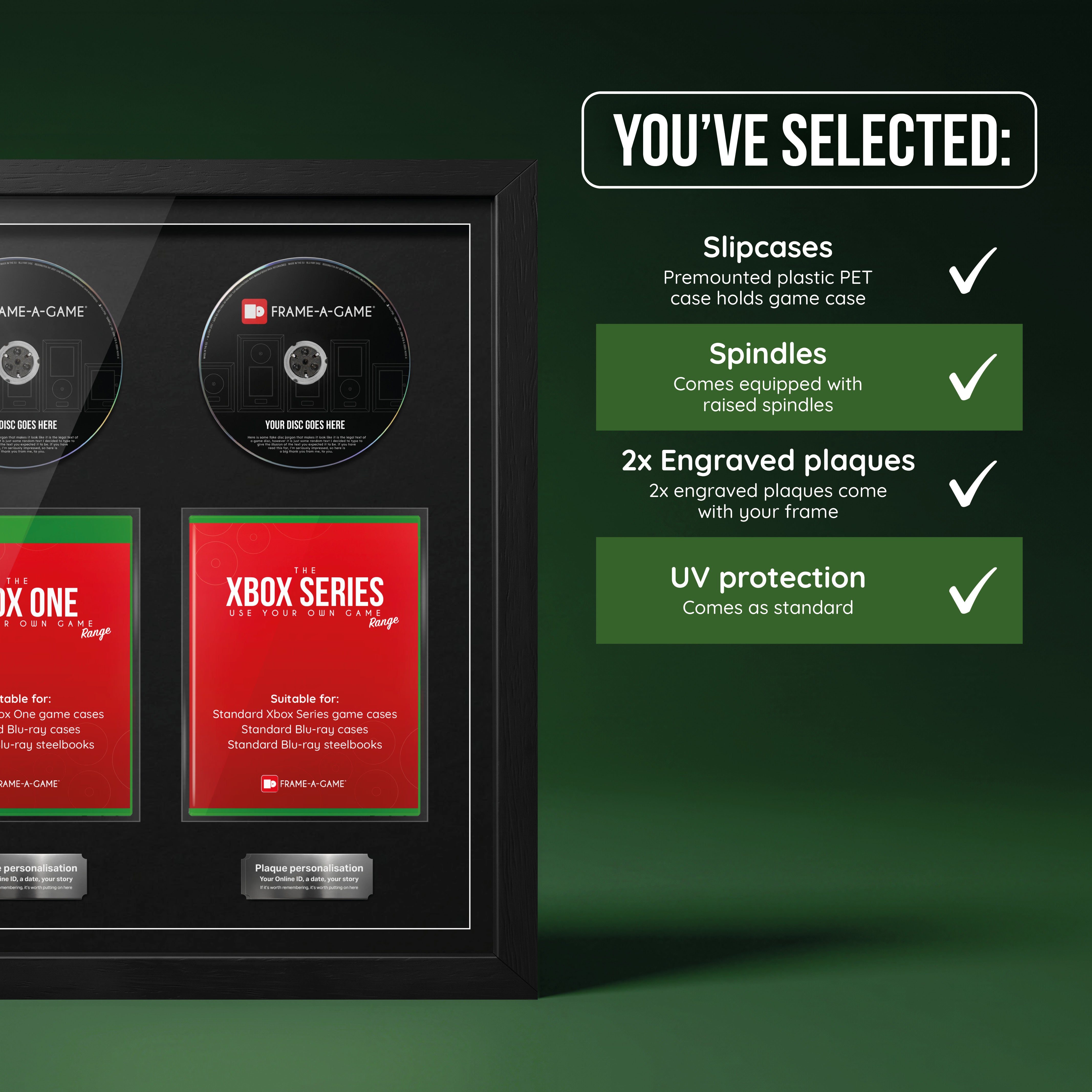 Use Your Own Xbox Games Duo Display Frame