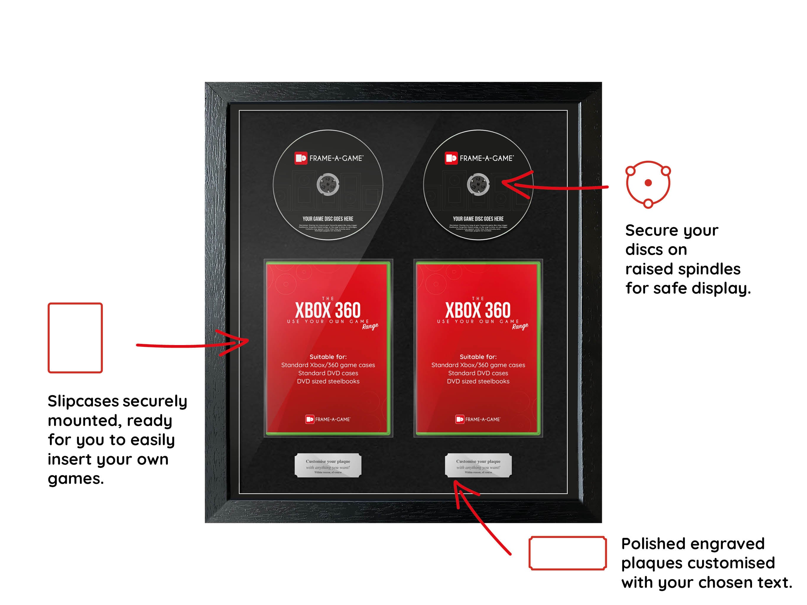 Use Your Own Games Duo (Xbox) Exhibition Range Frame
