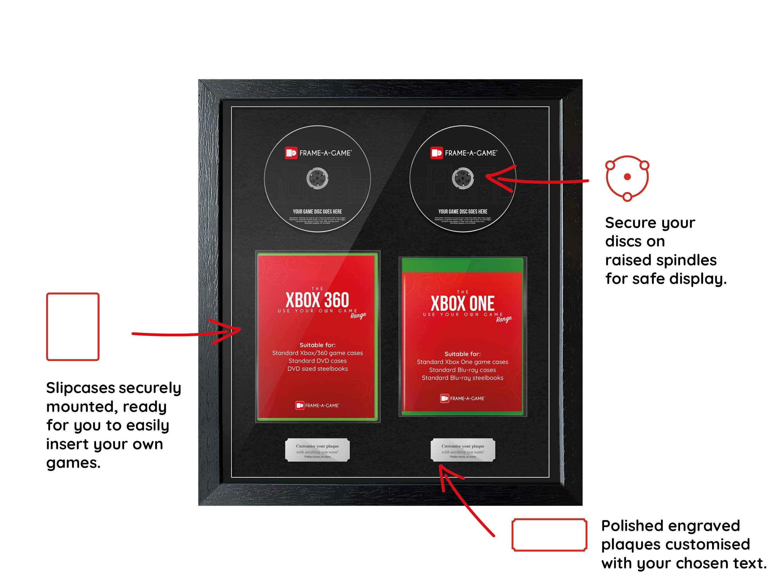 Use Your Own Games Duo (Xbox) Exhibition Range Frame