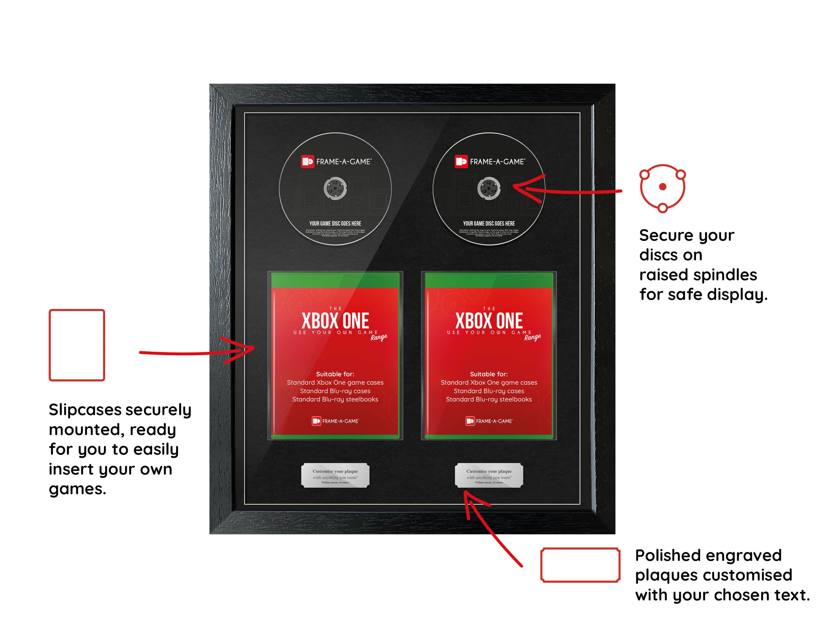 Use Your Own Games Duo (Xbox) Exhibition Range Frame