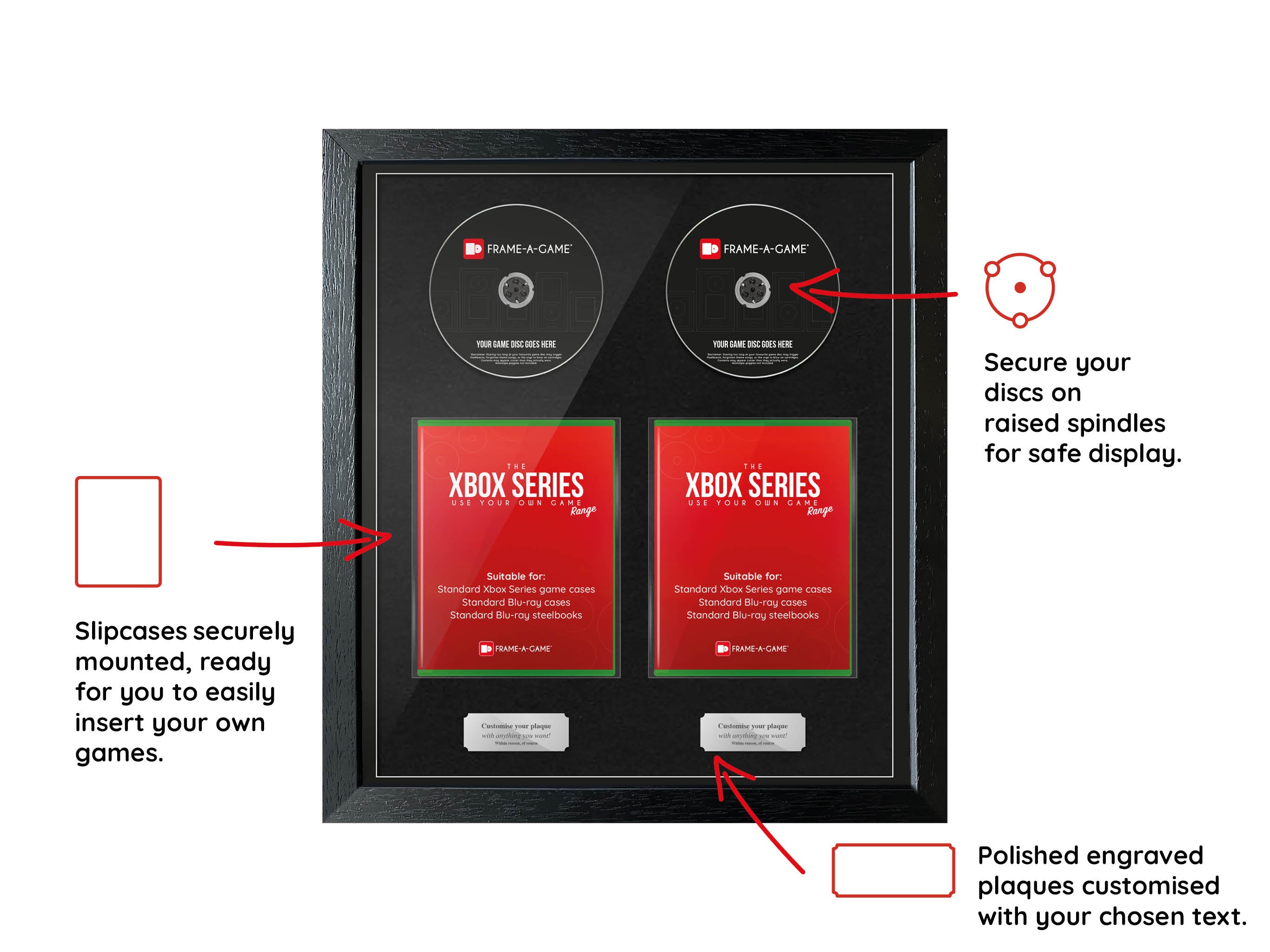 Use Your Own Games Duo (Xbox) Exhibition Range Frame
