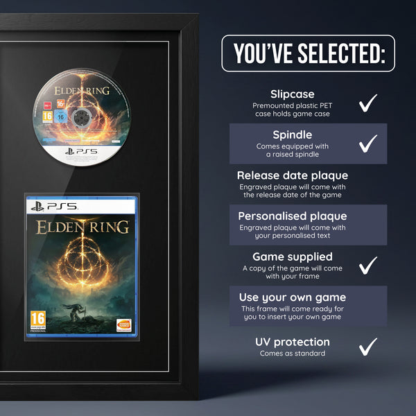 Elden Ring (PS5) Exhibition Range Framed Game