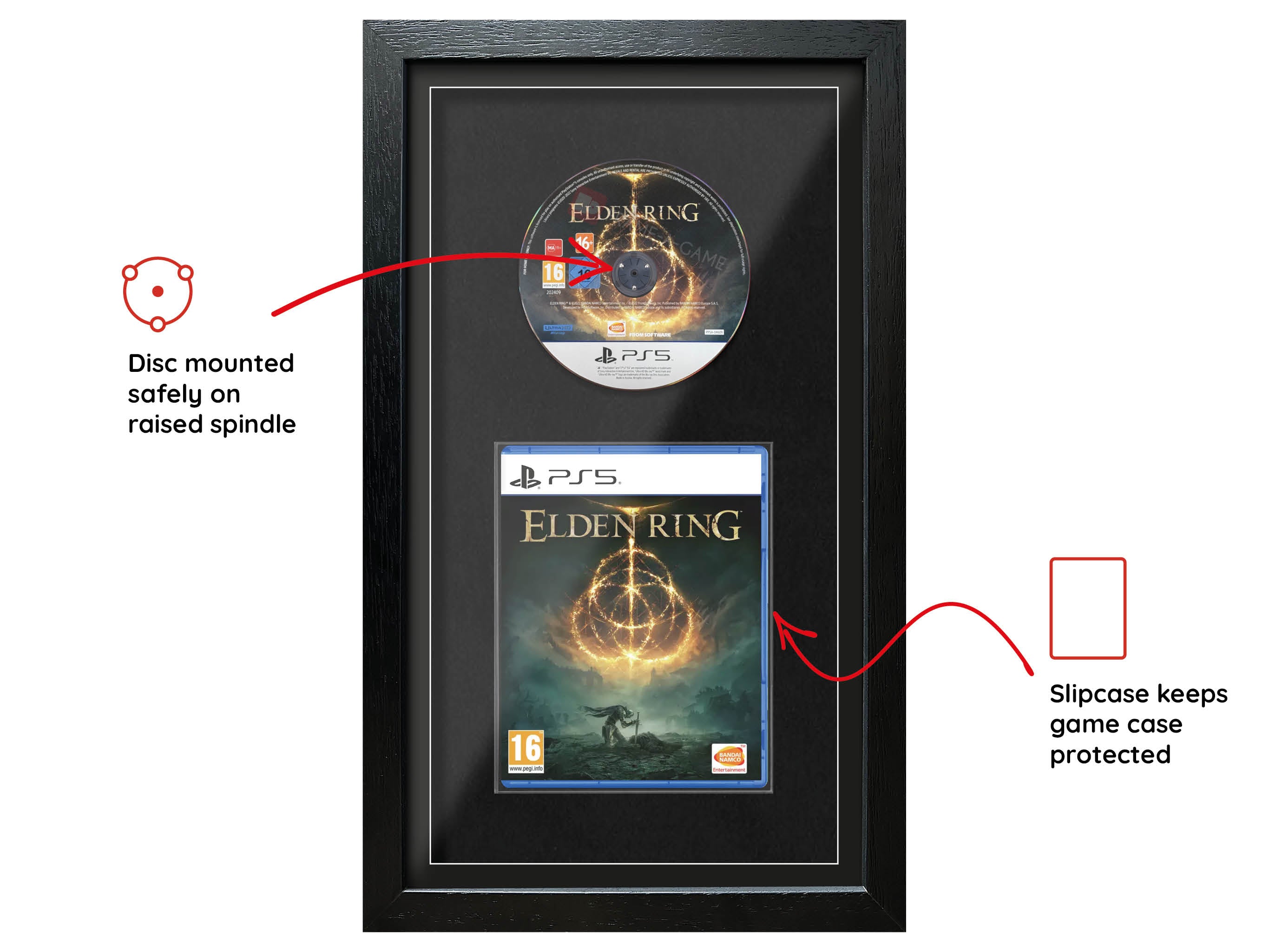 Elden Ring (PS5) Exhibition Range Framed Game