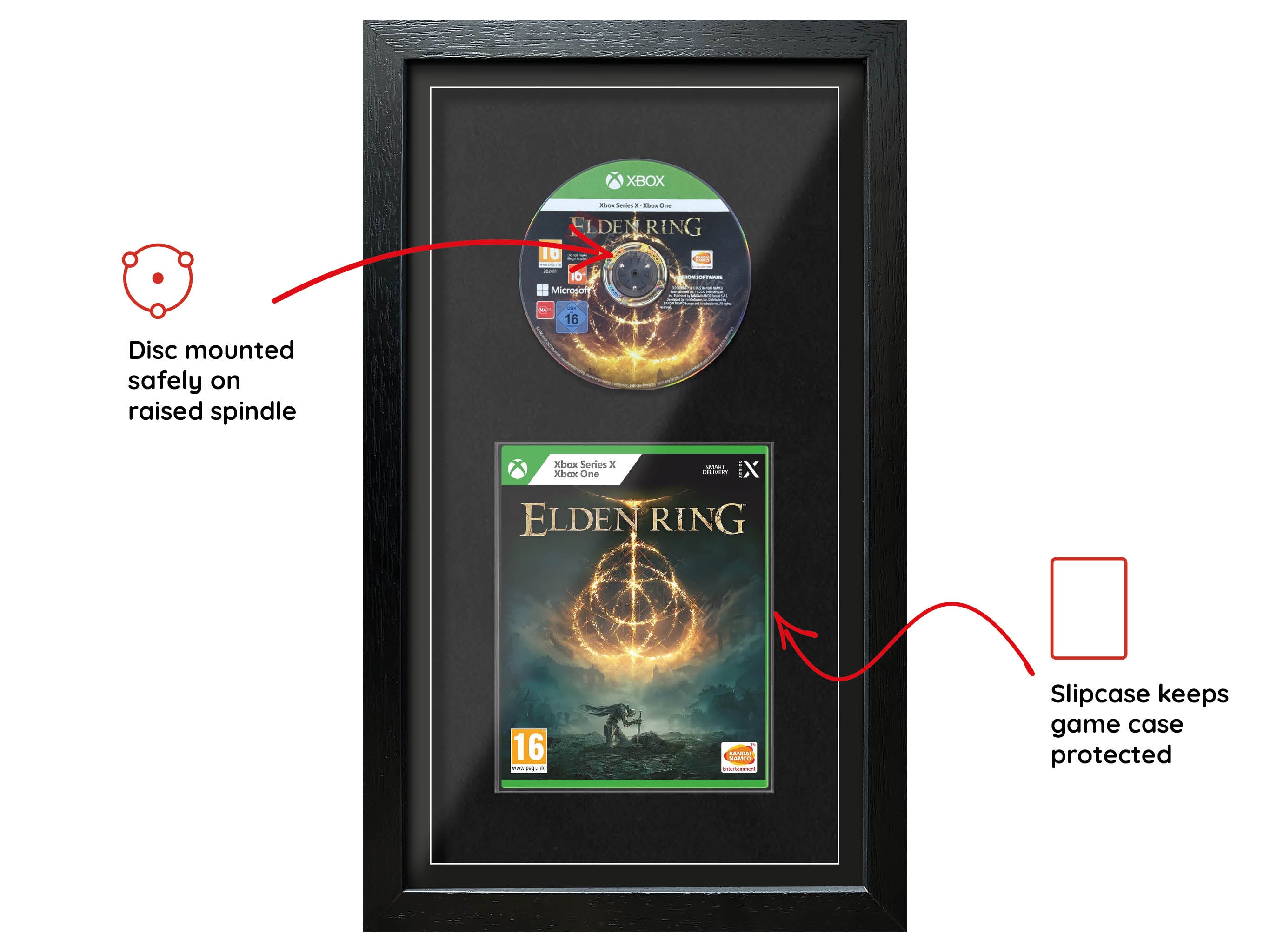 Elden Ring (Xbox Series) Exhibition Range Framed Game