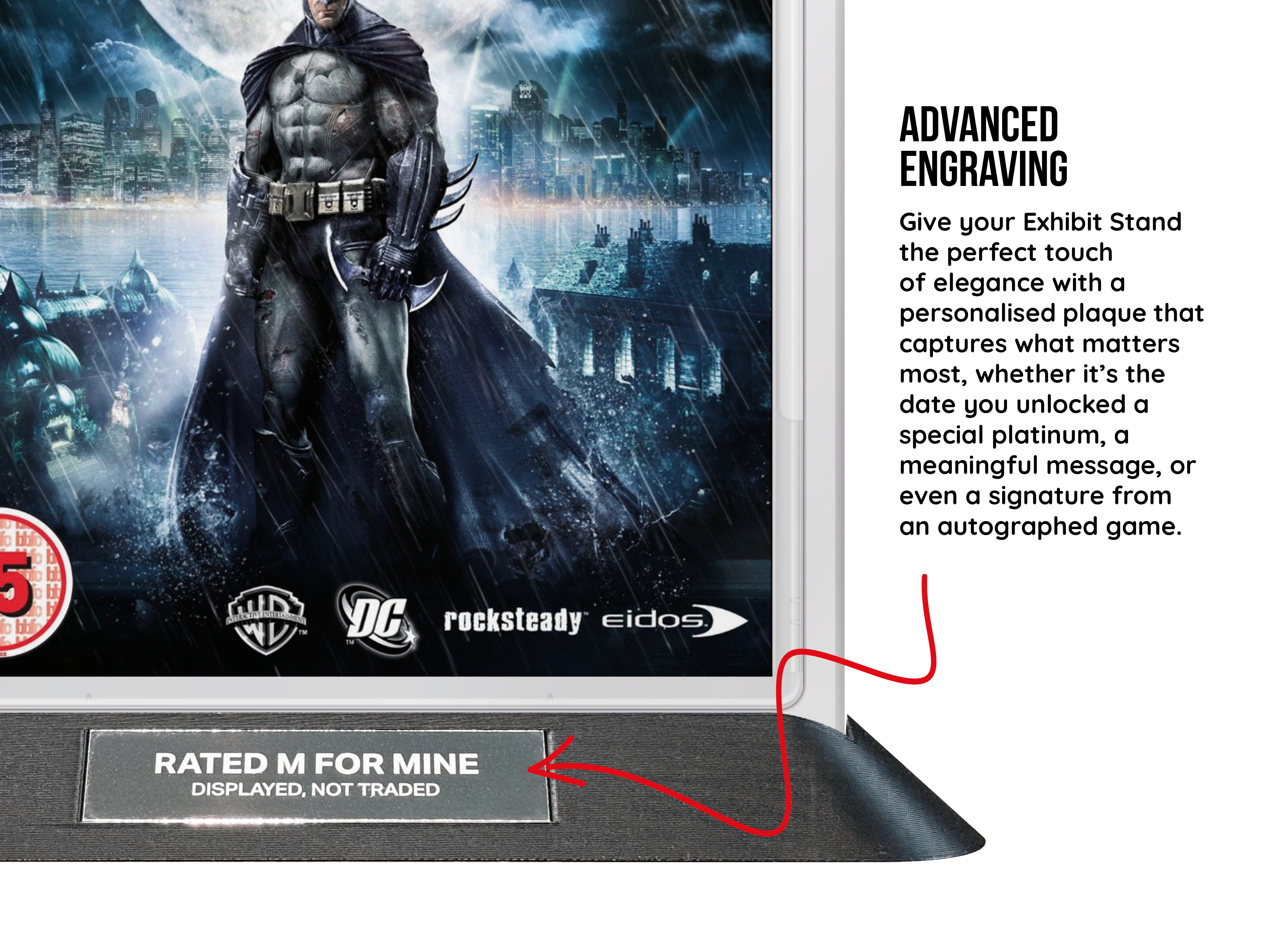 Exhibit Stand - Physical Media/Steelbook Desk & Shelf Display