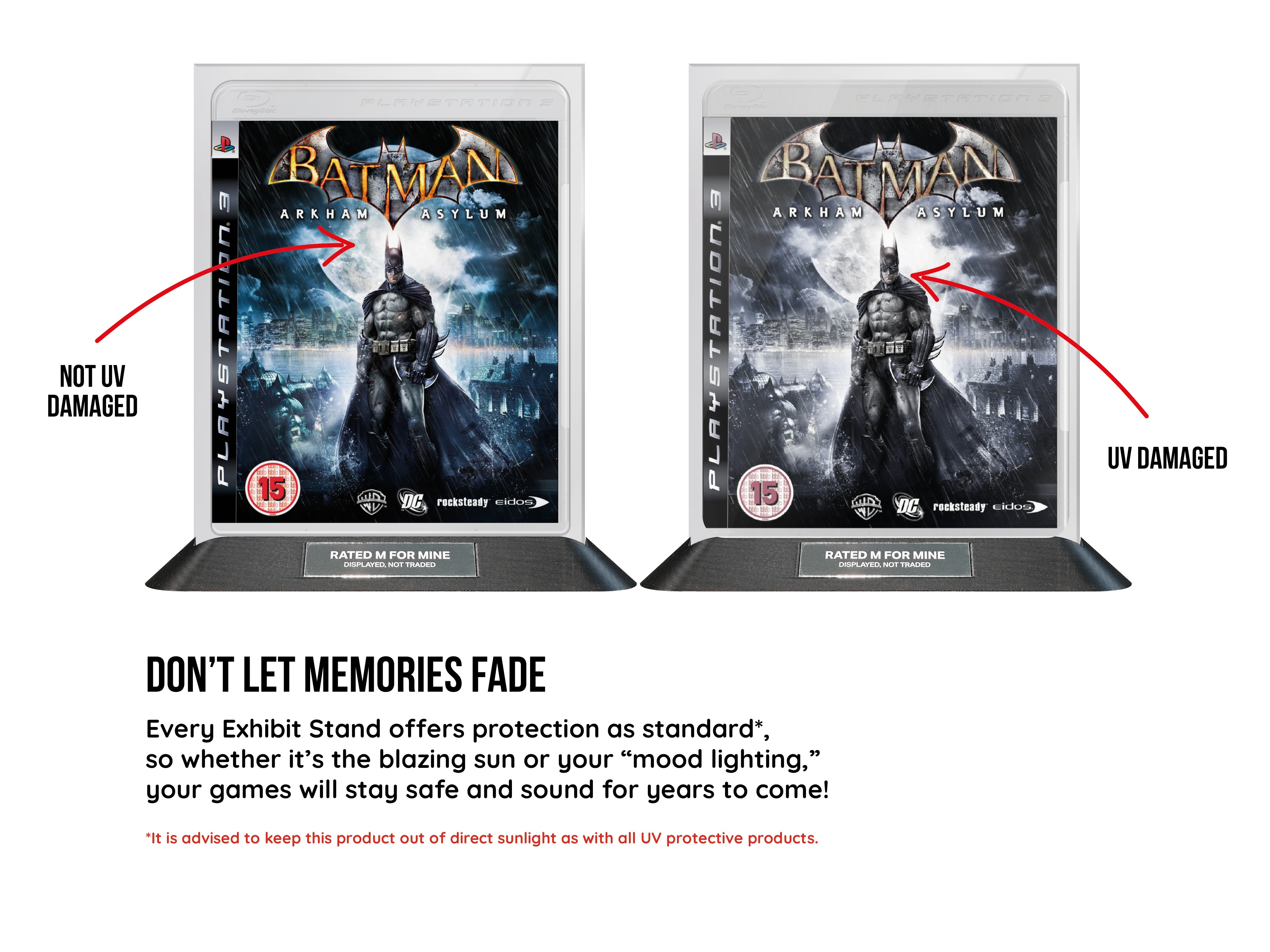 Exhibit Stand - Physical Media/Steelbook Desk & Shelf Display