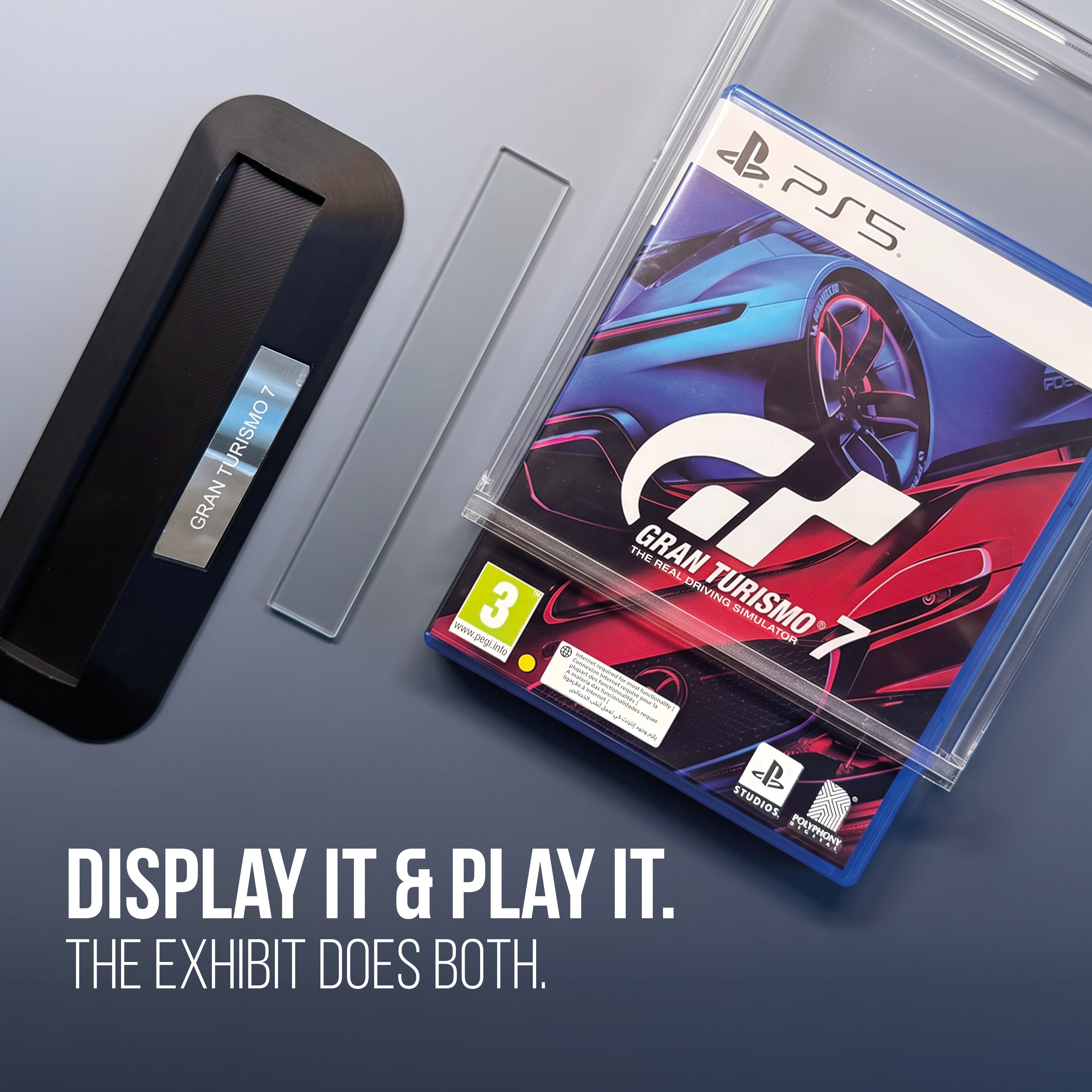 Exhibit Stand - Physical Media/Steelbook Desk & Shelf Display