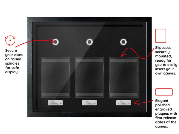 The Fable Trilogy (Xbox/Xbox 360) Exhibition Range Framed Games
