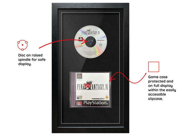 Final Fantasy VI (PS1) Exhibition Range Framed Game