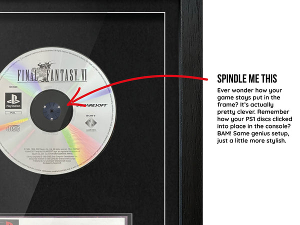 Final Fantasy VI (PS1) Exhibition Range Framed Game