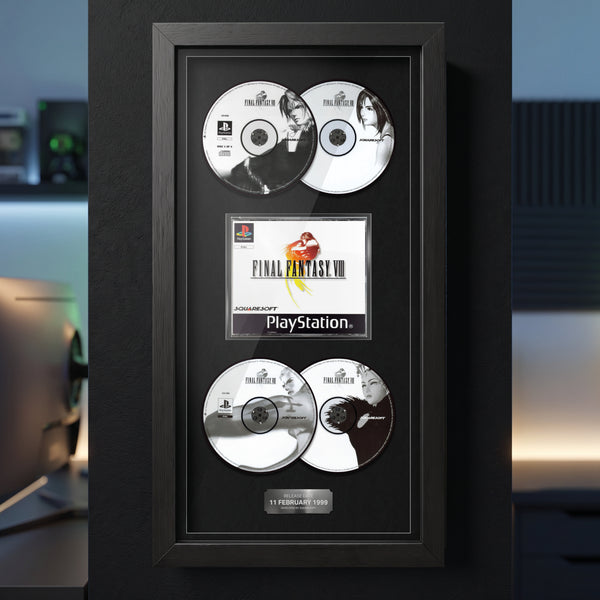 Final Fantasy VIII (PS1) Exhibition Range Framed Game