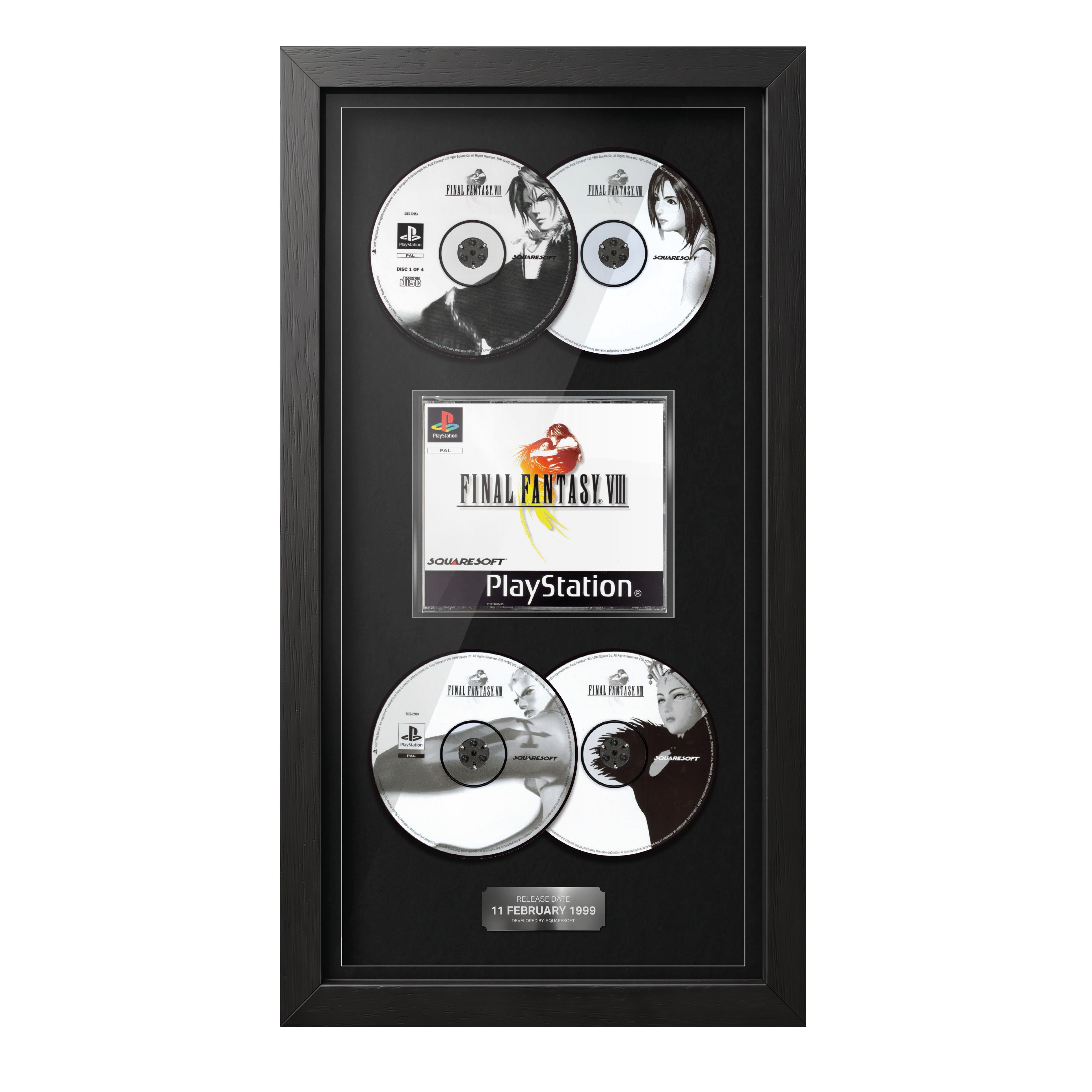 Final Fantasy VIII (PS1) Exhibition Range Framed Game