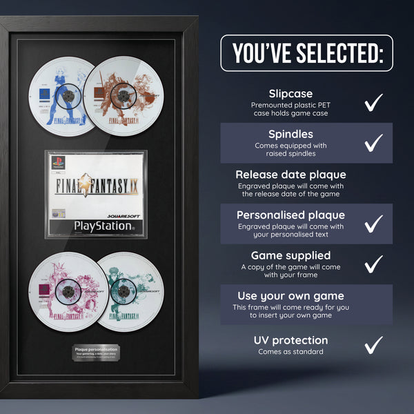 Final Fantasy IX (PS1) Exhibition Range Framed Game