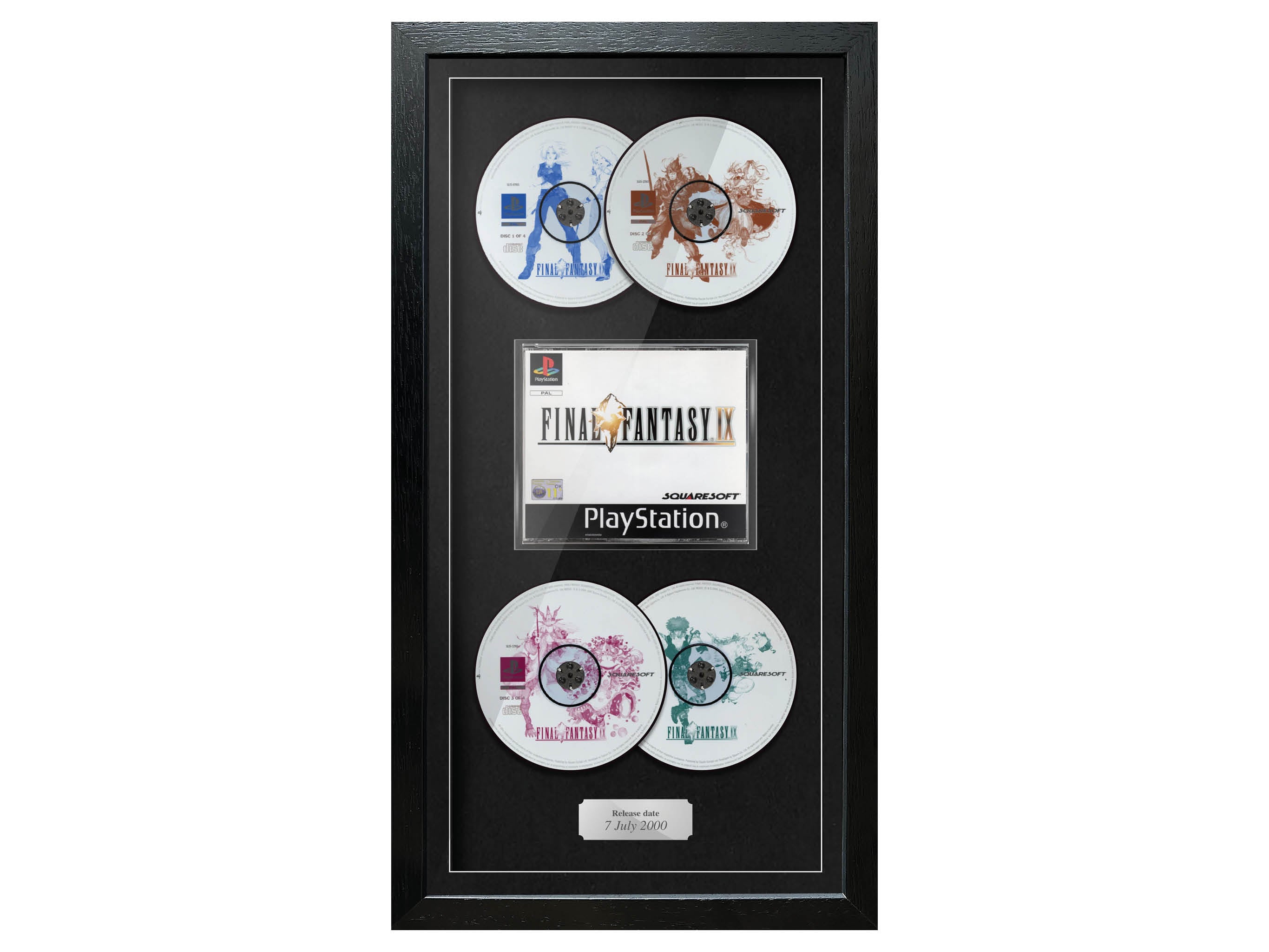 Final Fantasy IX (PS1) Exhibition Range Framed Game