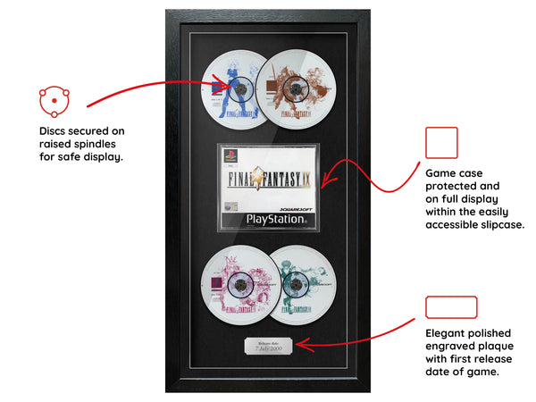 Final Fantasy IX (PS1) Exhibition Range Framed Game