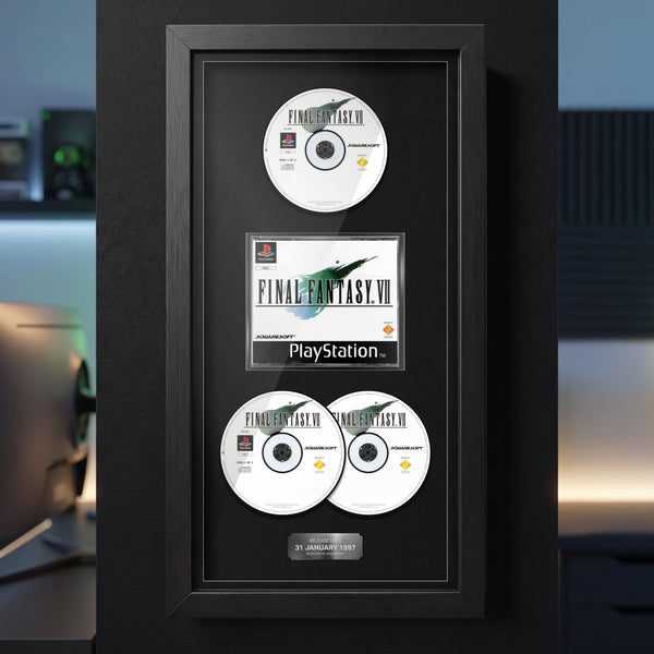 Final Fantasy VII (PS1) Exhibition Range Framed Game