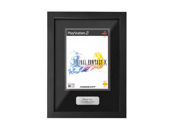 Final Fantasy X (PS2) Display Case Range Framed Game