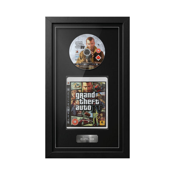 Grand Theft Auto IV (PS3) Exhibition Range Framed Game