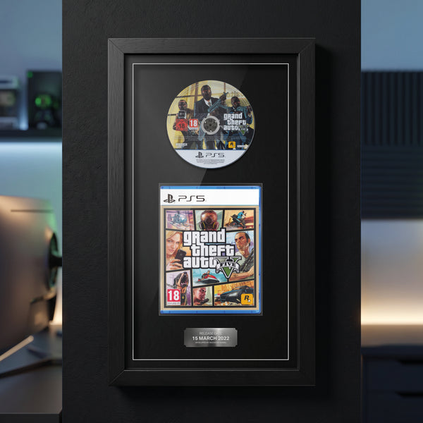Grand Theft Auto V (PS5) Exhibition Range Framed Game