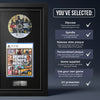 Grand Theft Auto V (PS5) Exhibition Range Framed Game