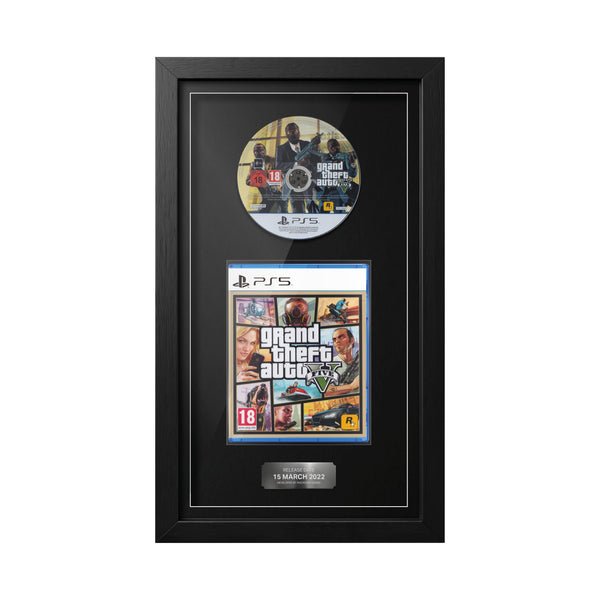 Grand Theft Auto V (PS5) Exhibition Range Framed Game