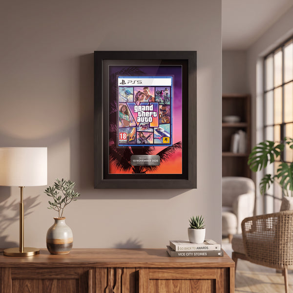 Grand Theft Auto VI (PS5) ShowCase Range Framed Game