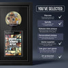 Grand Theft Auto: San Andreas (PS2) Exhibition Range Framed Game