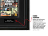 Grand Theft Auto: San Andreas [Black plaque] (PS2) Exhibition Range Framed Game