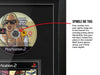 Grand Theft Auto: San Andreas [Black plaque] (PS2) Exhibition Range Framed Game