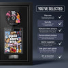 Grand Theft Auto: Vice City (PS2) Exhibition Range Framed Game