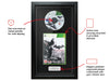 Batman Arkham City (Xbox 360) [SILVER PLAQUE] Exhibition Range Framed Game